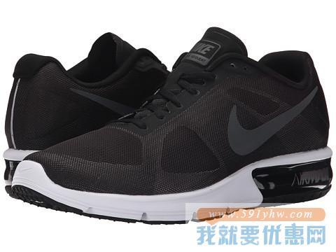 Nike耐克Air Max Sequent 男士气垫时尚运动鞋 上新特价$59.99